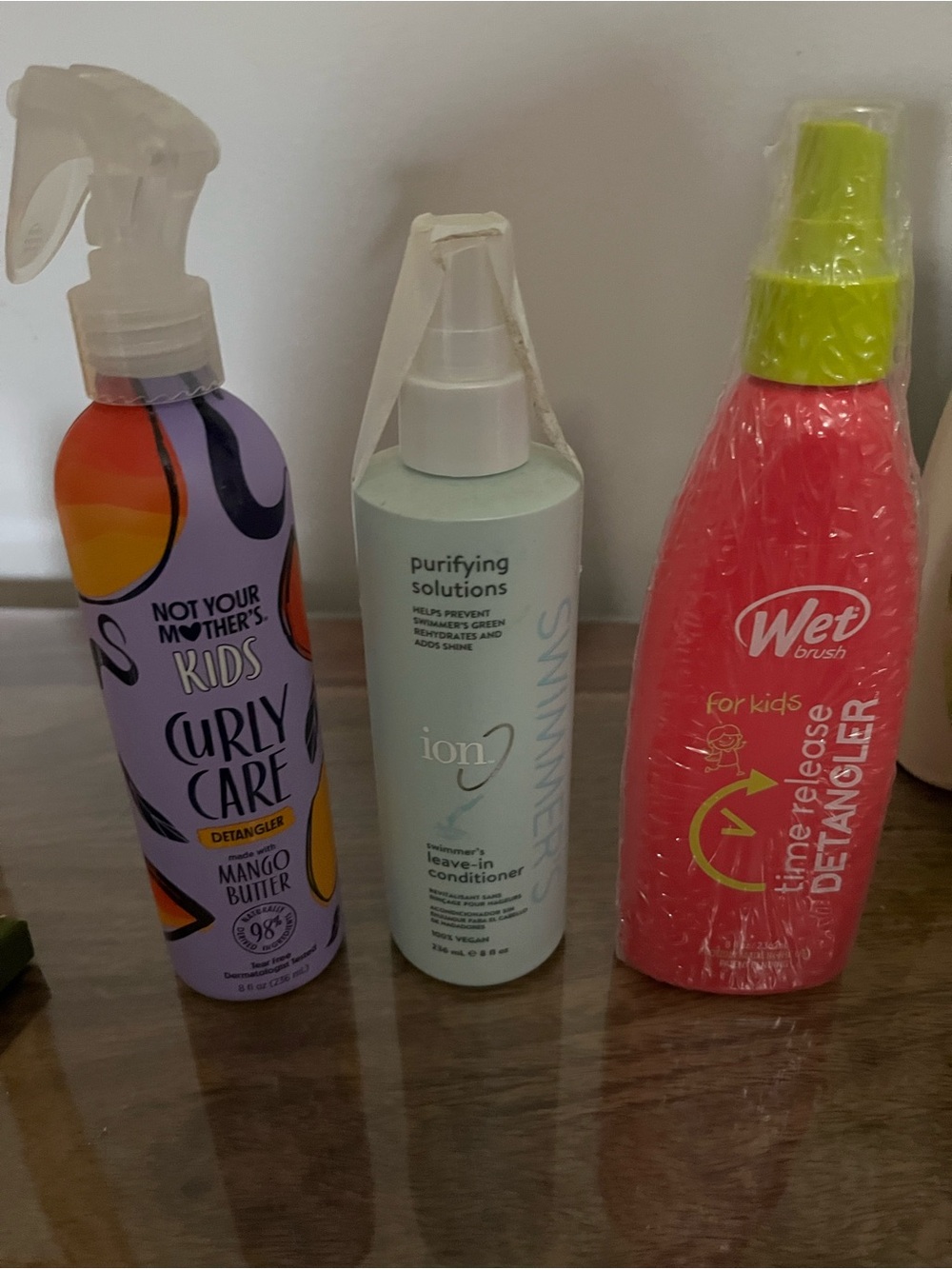 Lot of hair and beauty products